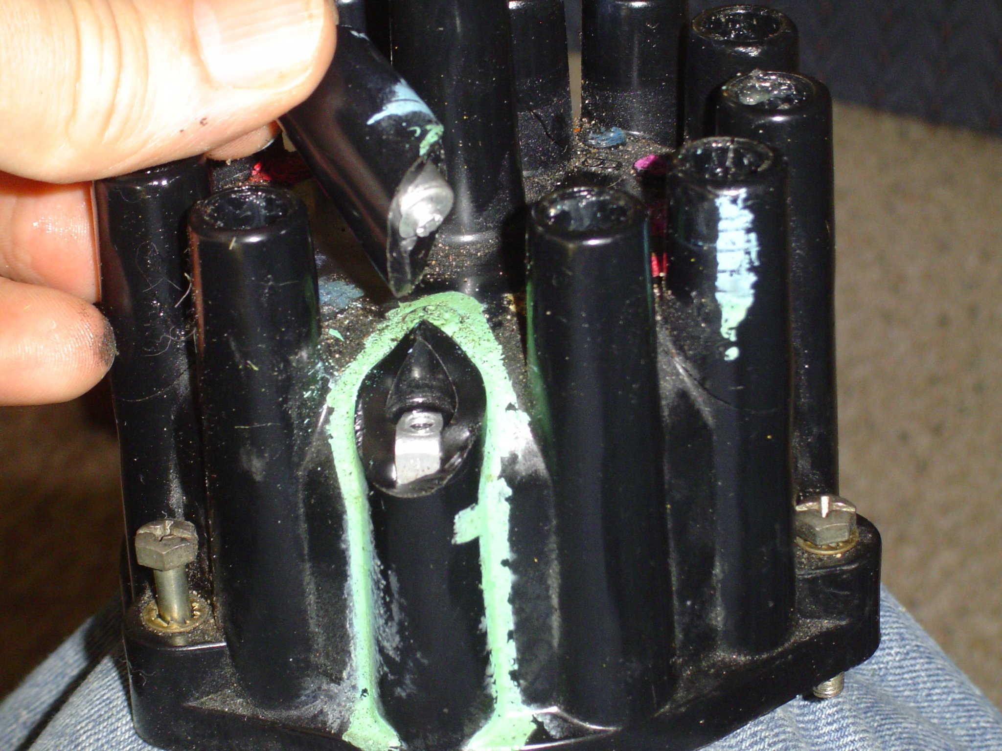 cracked ignition coil